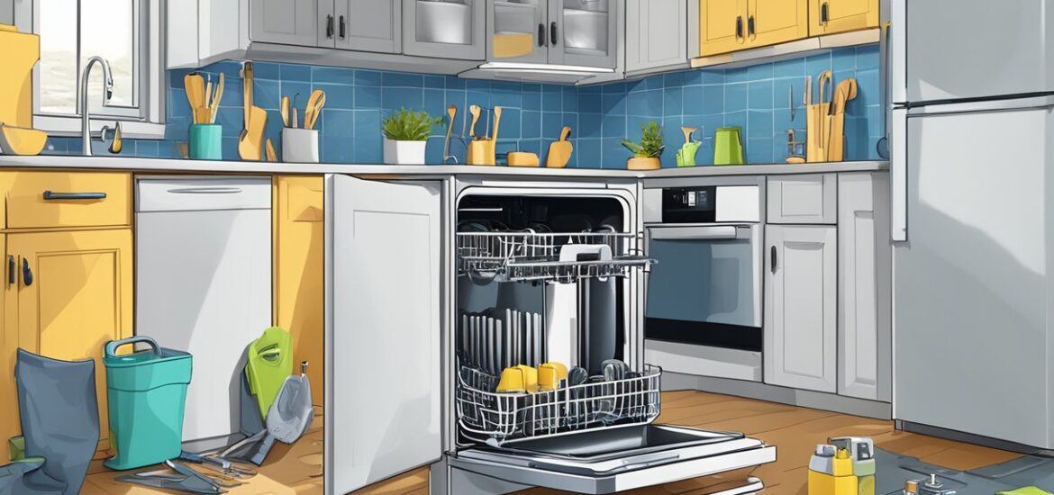 Dépanner un lave-vaisselle qui fuit : conseils pratiques
